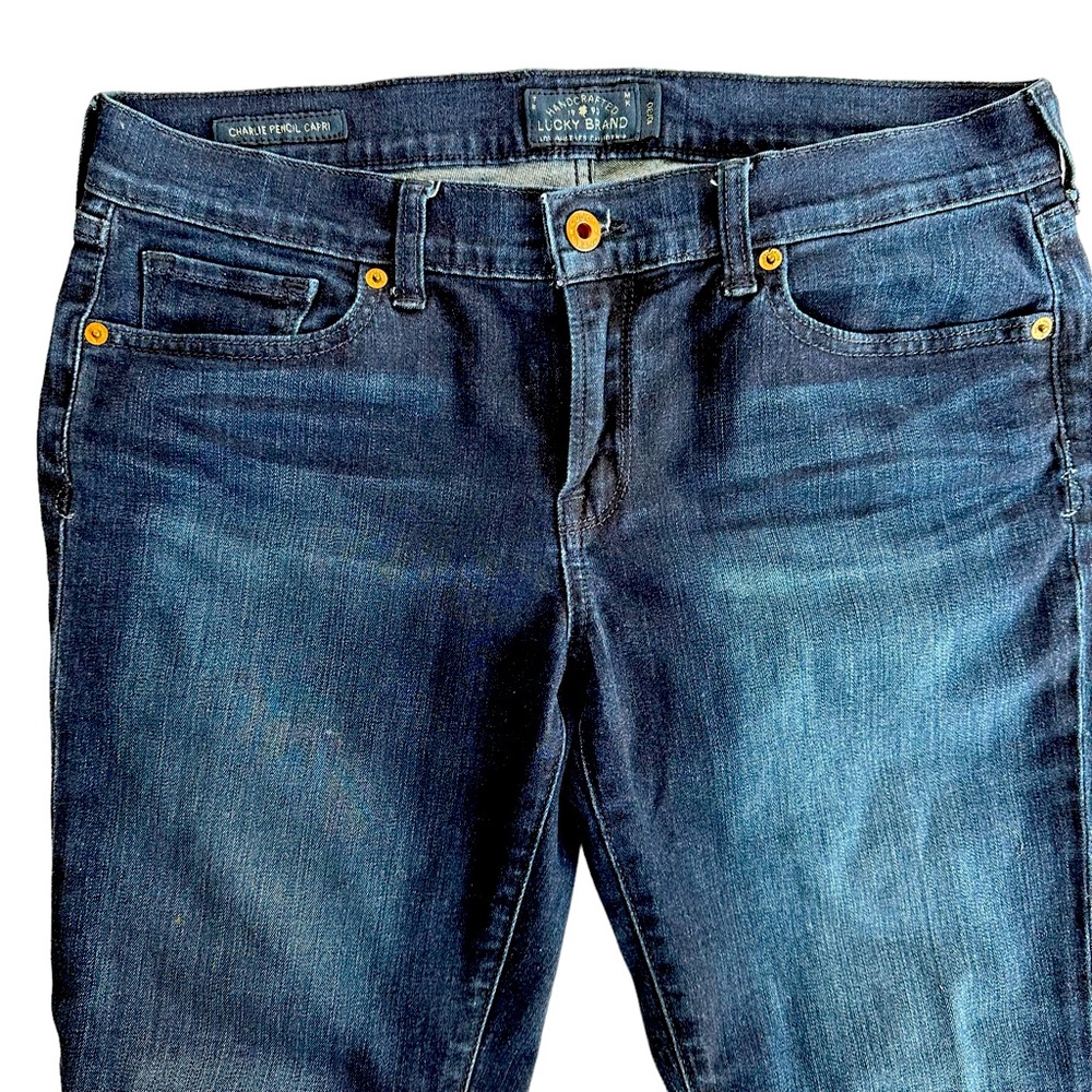 LUCKY BRAND Jeans Charlie Pencil Capri Size 10/30